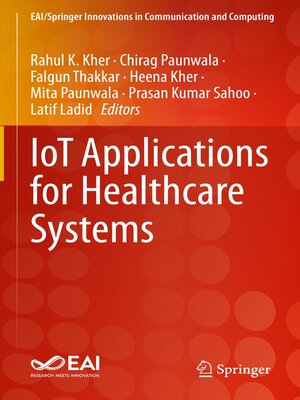 cover image of IoT Applications for Healthcare Systems